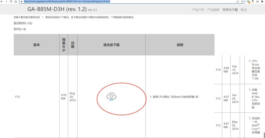 给家里的老技嘉B85M-D3H主板升级，加装nvme固态硬盘
