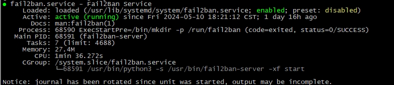 CentOS、Rocky Linux、AlmaLinux 8/9如何使用Firewalld配置Fail2ban防护SSH扫描攻击
